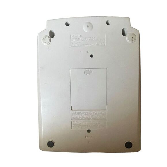 CASIO VINTAGE RARE CALCULATOR PRINTER HR-150TE BIG 12 DIGIT W/BATTERIES NO CORD - Picture 7 of 7